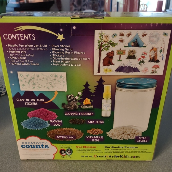 Creativity For Kids Glow N’ Grow Terrarium - Picture 2 of 3